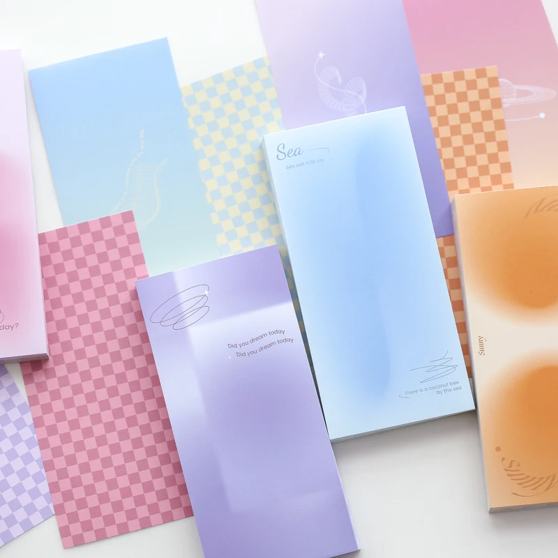 Mr. Paper 4 Styles 90pcs/bag Small Fresh Dream Writing Pads Simple Sunset 3 Pattern Set Handbook Material Notepad
Mr. Paper 4 Styles 90pcs/bag Small Fresh Dream Writing Pads Simple Sunset 3 Pattern Set Handbook Material Notepad