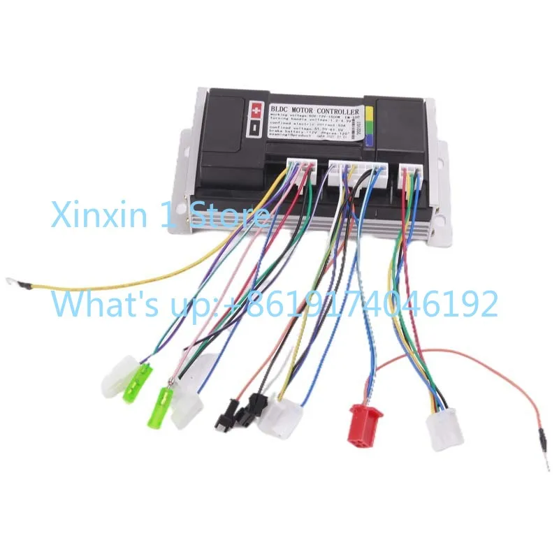 48V60V72V1500W silent sine wave intelligent electric vehicle controller
48V60V72V1500W silent sine wave intelligent electric vehicle controller