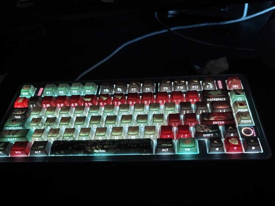 Arknights Skadi The Corrupting Keycaps Kforce Keyboard Cap Cosplay Computer Decor Keycap Engraving Character Light Transmission
Arknights Skadi The Corrupting Keycaps Kforce Keyboard Cap Cosplay Computer Decor Keycap Engraving Character Light Transmission