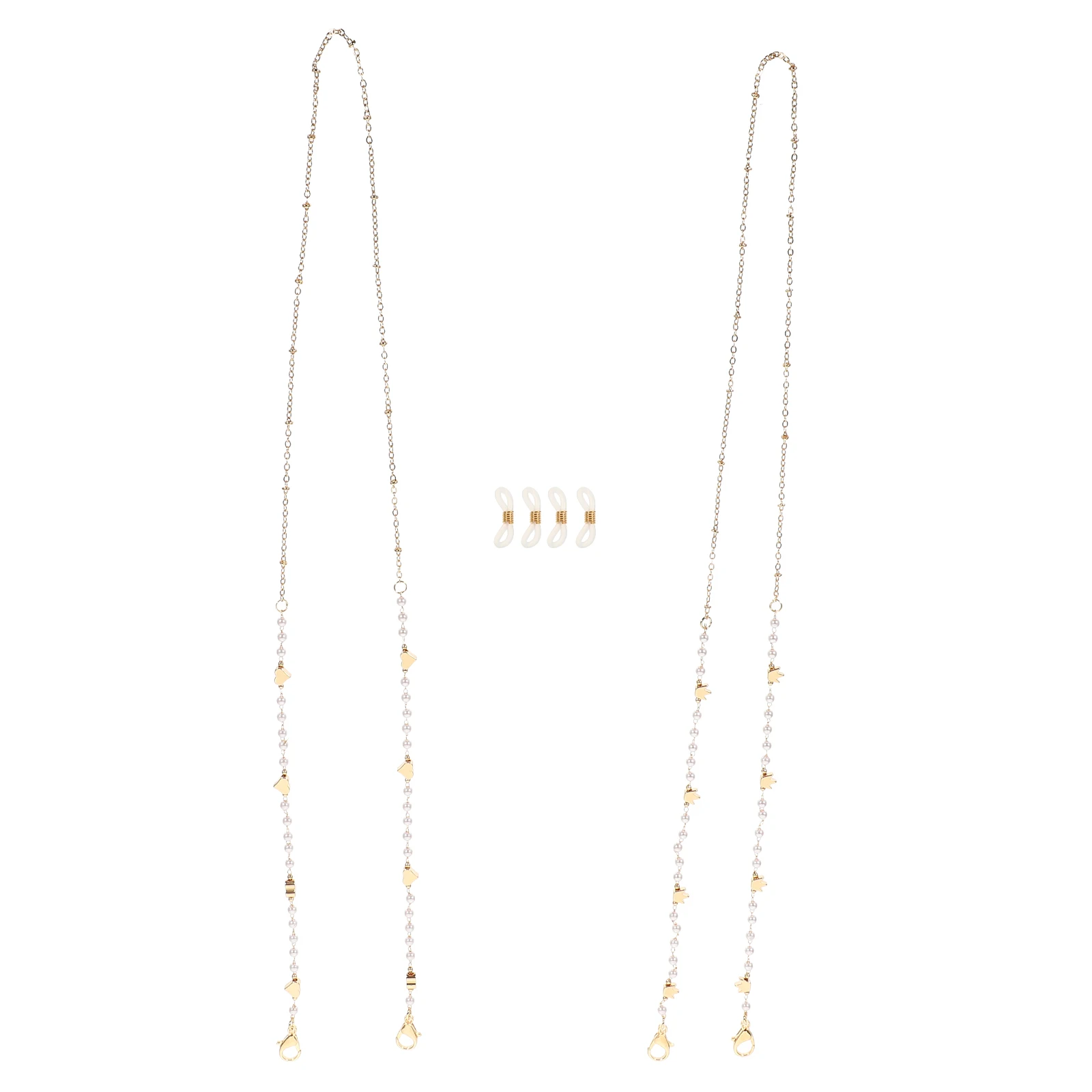 2Pcs Glasses Chain Accessories Women Golden Eyeglasses Holders Around Neck Mask Chain Fashionable Gift
2Pcs Glasses Chain Accessories Women Golden Eyeglasses Holders Around Neck Mask Chain Fashionable Gift