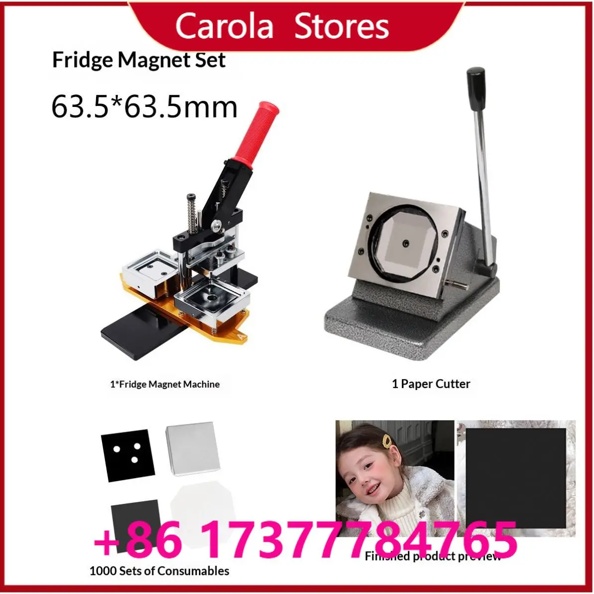 2.5 Inch 63.5×63.5mm Square Button Maker Kit, DIY Magnetic Badge Fridge Magnet Making Machine for
2.5 Inch 63.5×63.5mm Square Button Maker Kit, DIY Magnetic Badge Fridge Magnet Making Machine for