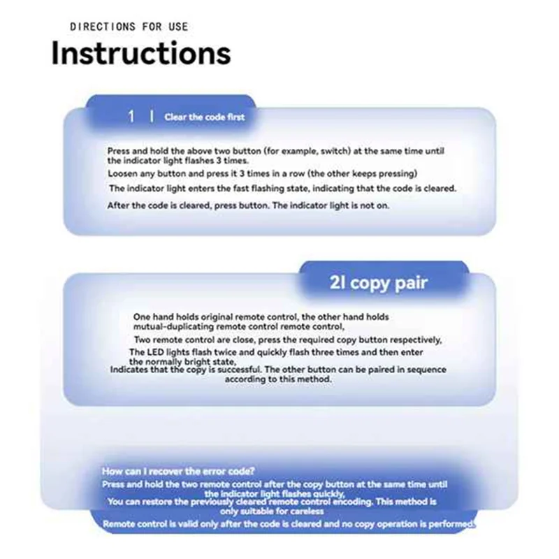 B03B-10PCS Garage Door Opener Remote 432NA TOP 433.92Mhz Copy Remote Control Gate Controller Opener
B03B-10PCS Garage Door Opener Remote 432NA TOP 433.92Mhz Copy Remote Control Gate Controller Opener
