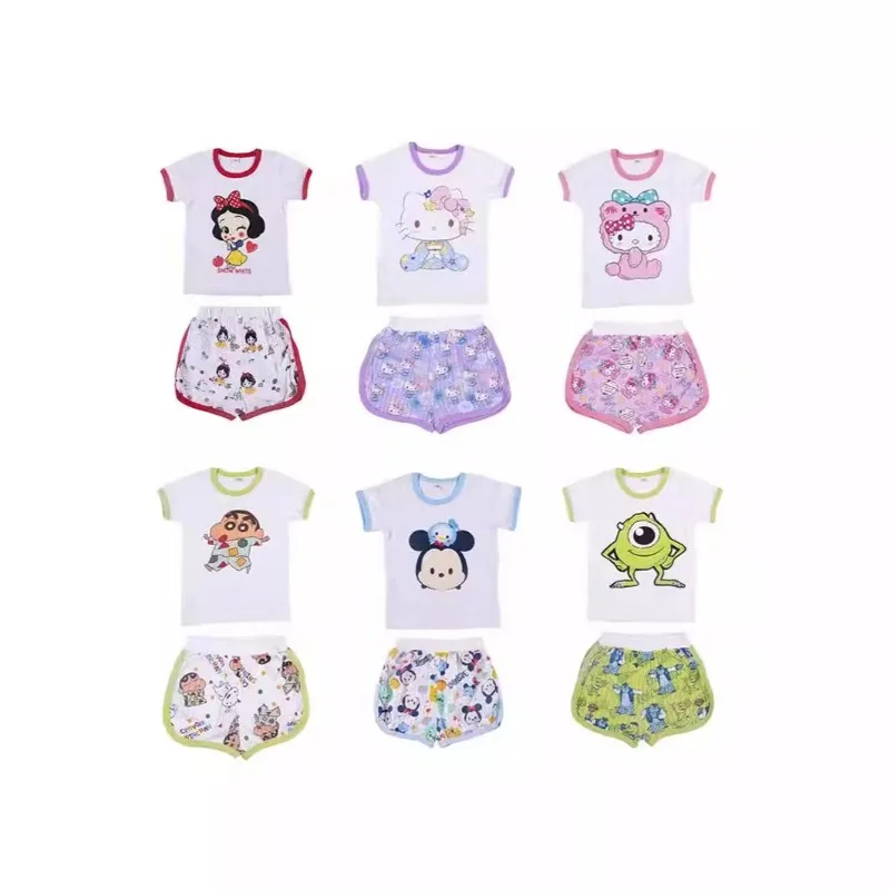 New MINISO Anime Kawaii Sanrio Hello Kitty Anime Cotton Short-sleeved Shirt Pants Set Cute My Melody Shorts Clothes Gifts
New MINISO Anime Kawaii Sanrio Hello Kitty Anime Cotton Short-sleeved Shirt Pants Set Cute My Melody Shorts Clothes Gifts