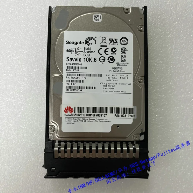 Используется для жесткого диска Huawei 02310YCR 600G 10K SAS 6G 2,5 дюйма 1288 2288HV3
Используется для жесткого диска Huawei 02310YCR 600G 10K SAS 6G 2,5 дюйма 1288 2288HV3