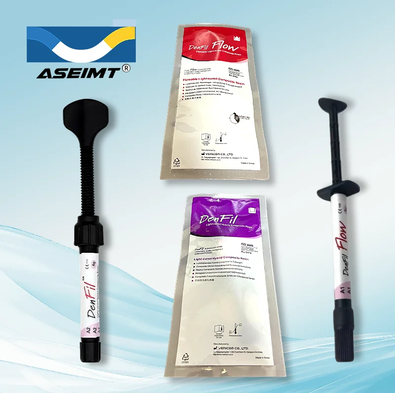 Denfil Flow Resin Dental Materials Light Curing Composite Fluid Solid Oral Cavity Dentistry Nursing Repair Filling Tools
Denfil Flow Resin Dental Materials Light Curing Composite Fluid Solid Oral Cavity Dentistry Nursing Repair Filling Tools