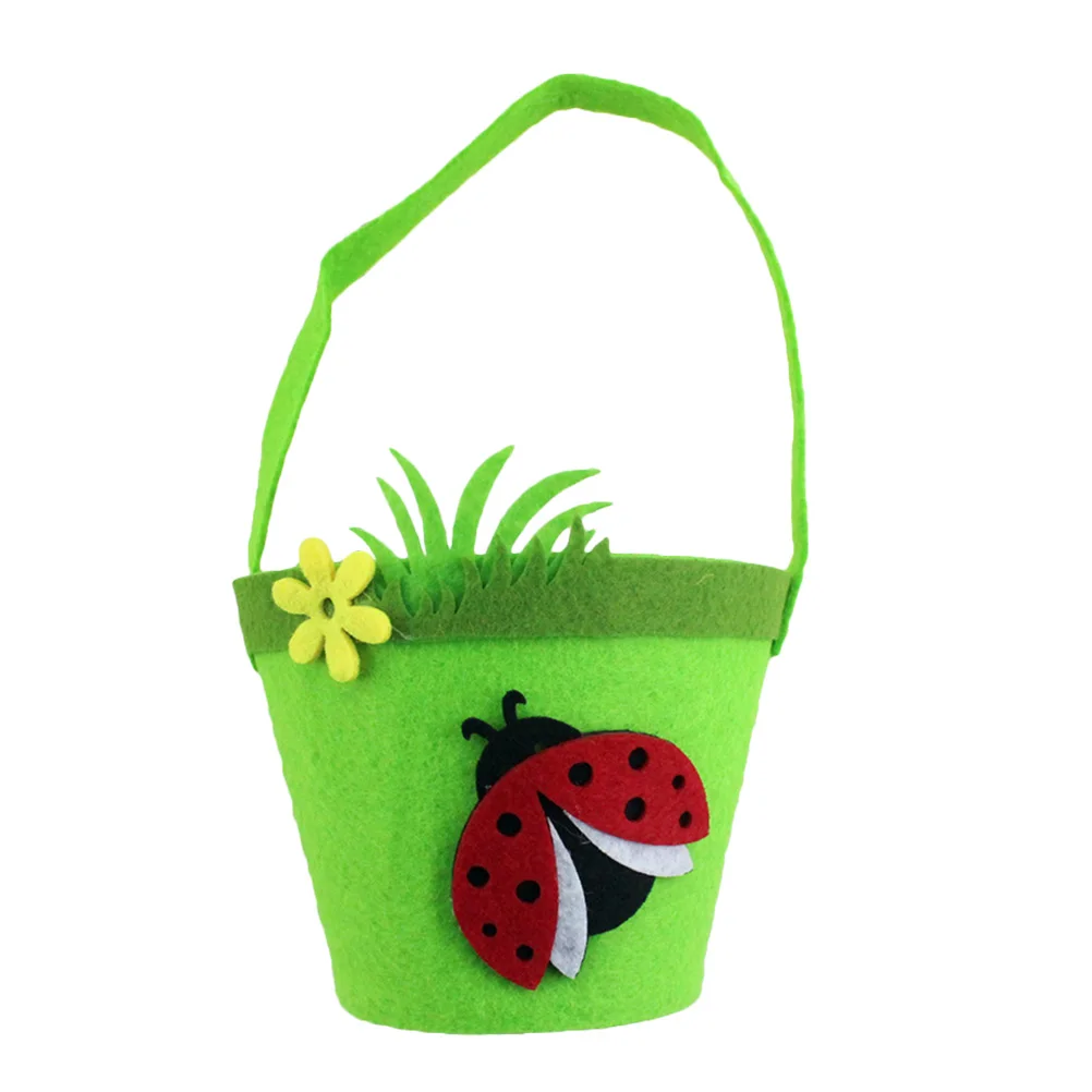 Easter Eggs Basket Adorable Portable Easter Bag for Egg Hunts Easter Favors Gifts Candies Treats Goodies (Ladybird)
Easter Eggs Basket Adorable Portable Easter Bag for Egg Hunts Easter Favors Gifts Candies Treats Goodies (Ladybird)
