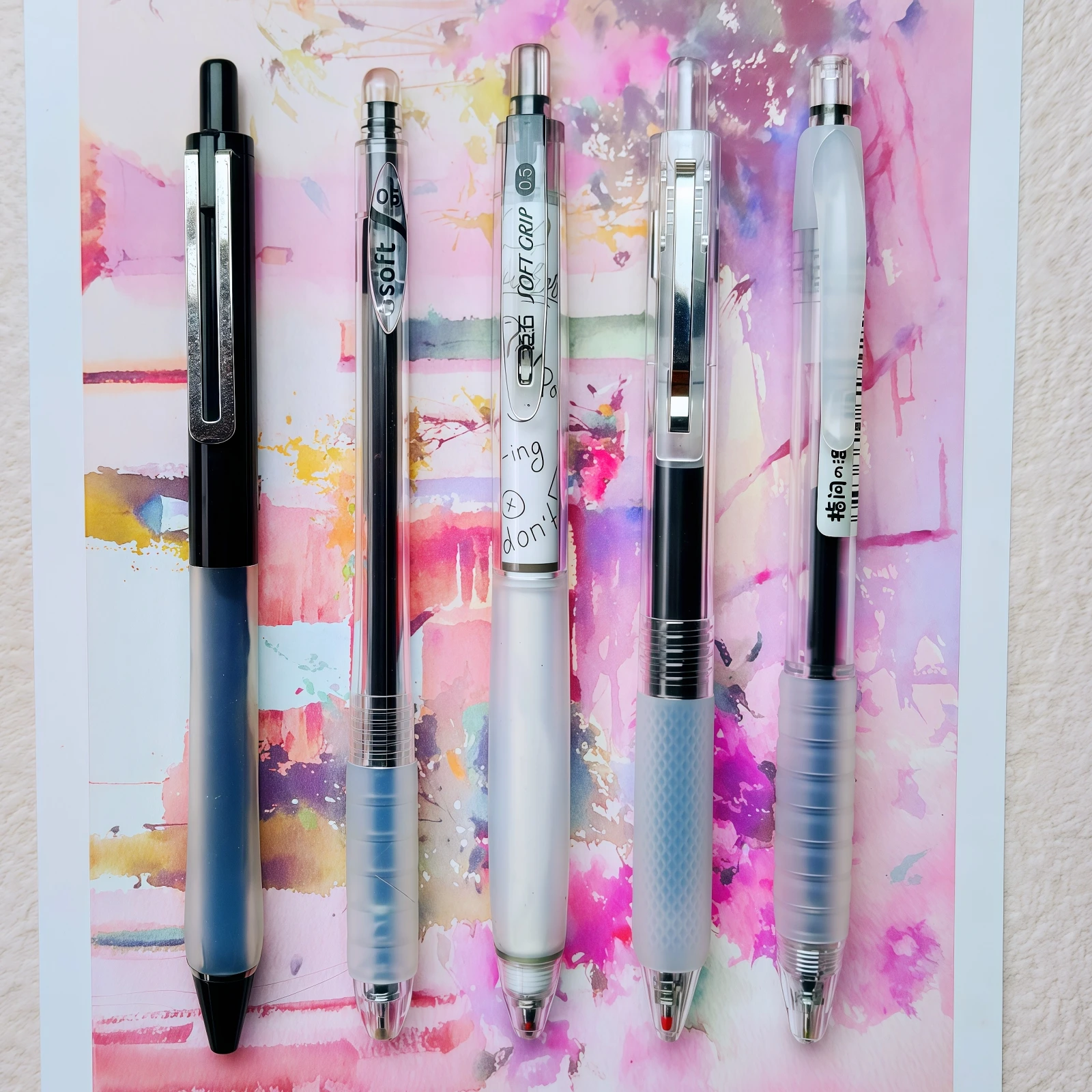 5 мягких гелевых ручек, ручки с черными чернилами с тонким наконечником 0,5 мм, удобная ручка, плавное письмо, без размазывания, выдвижные гелевые ручки, подходят для ведения журналов, экзаменов, встреч, заметок, подписи и подписи
5 мягких гелевых ручек, ручки с черными чернилами с тонким наконечником 0,5 мм, удобная ручка, плавное письмо, без размазывания, выдвижные гелевые ручки, подходят для ведения журналов, экзаменов, встреч, заметок, подписи и подписи