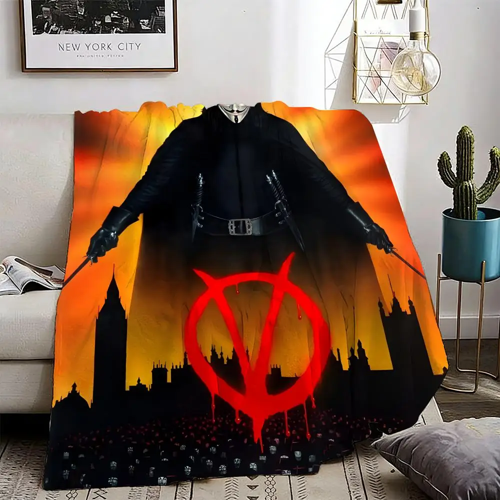 Classic Hackers Movie V For Vendetta Throw Lightweight 240g Flannel Blanket Soft Skin-friendly for Summer Cooling
Classic Hackers Movie V For Vendetta Throw Lightweight 240g Flannel Blanket Soft Skin-friendly for Summer Cooling
