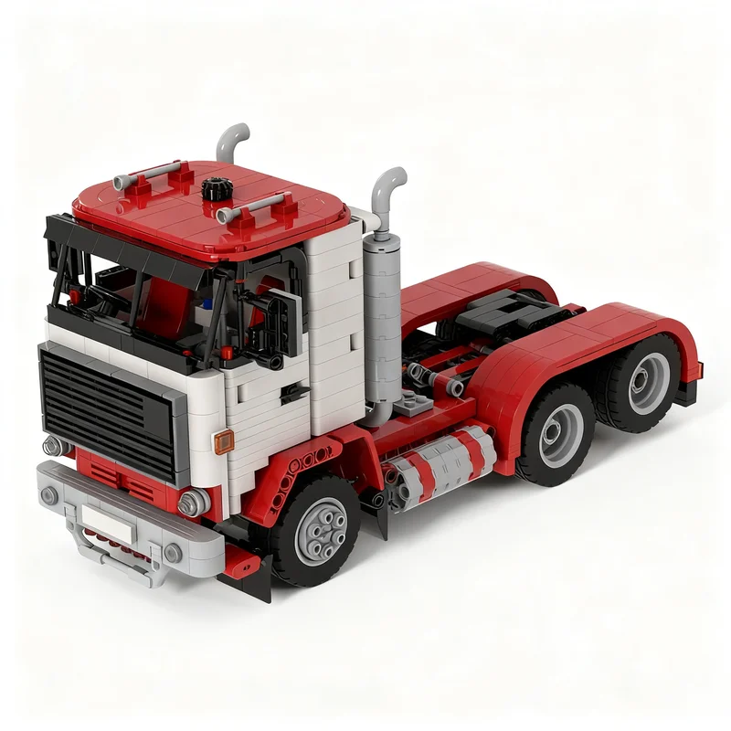 950PCS MOC Technology 1976 Heavy Truck F89 6x2 Model DIY Creative Ideas Technical Child Toy Assembly Puzzle Gift Birthday Custom
950PCS MOC Technology 1976 Heavy Truck F89 6x2 Model DIY Creative Ideas Technical Child Toy Assembly Puzzle Gift Birthday Custom