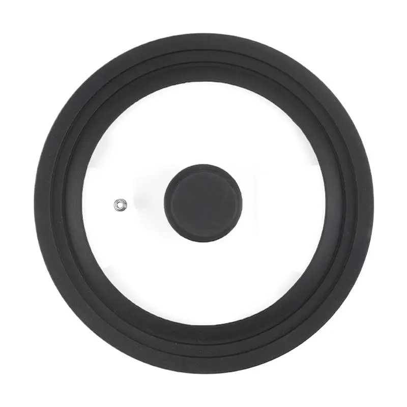 Pan Cover for Frying Multi-Size Black Glass Top Covers Pot Replacement Parts Kitchen Gadgets Skillet Tool Cookware Accessories
Pan Cover for Frying Multi-Size Black Glass Top Covers Pot Replacement Parts Kitchen Gadgets Skillet Tool Cookware Accessories