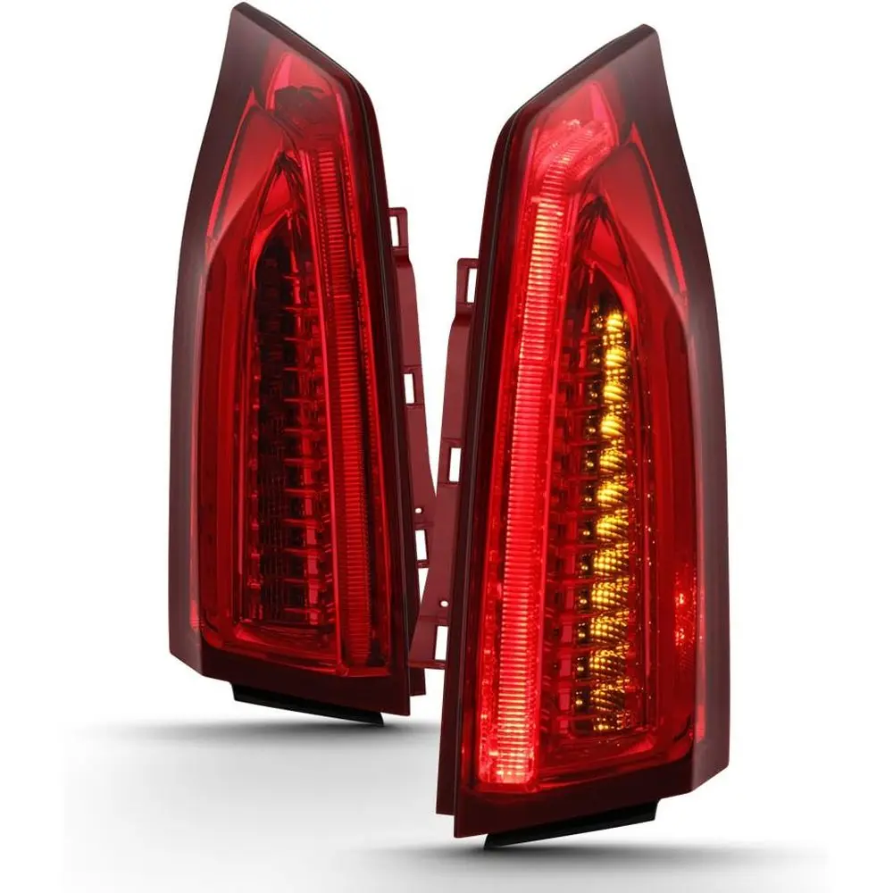 - For 2013-2018 Cadillac ATS Full LED Daytime Running Lamp Strip Tail Lights Chrome Housing Red Clear Lens Full Set
- For 2013-2018 Cadillac ATS Full LED Daytime Running Lamp Strip Tail Lights Chrome Housing Red Clear Lens Full Set