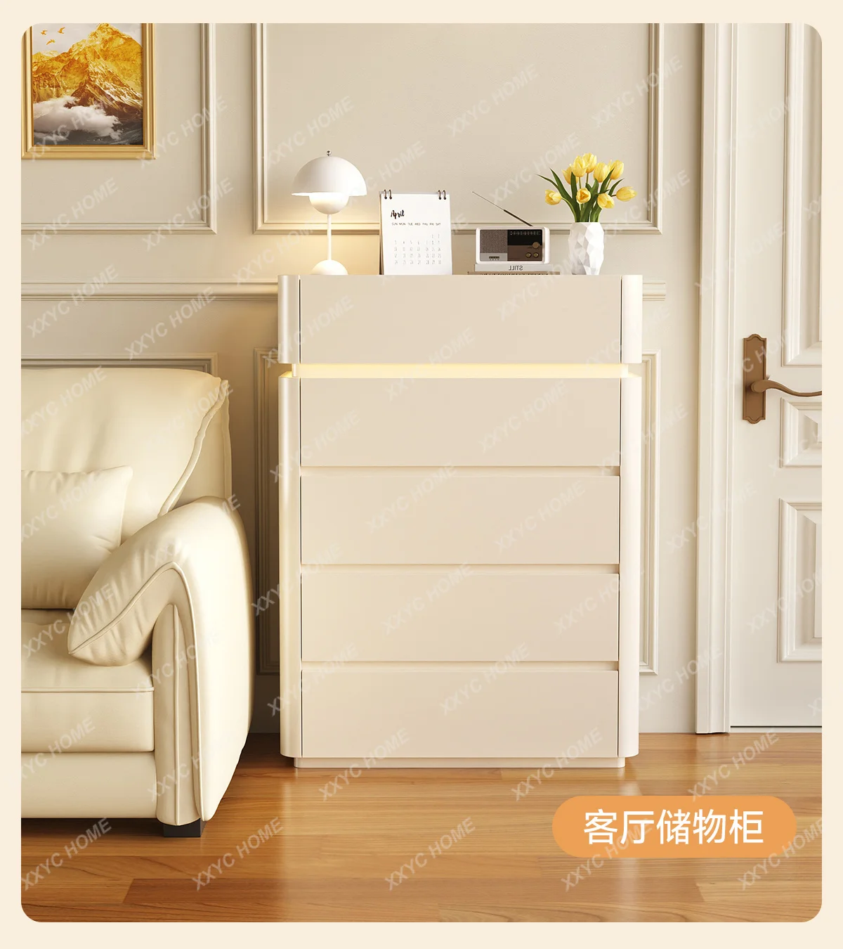 Solid wood chest of drawers Modern simple living room Multifunctional drawers Bedroom storage Locker
Solid wood chest of drawers Modern simple living room Multifunctional drawers Bedroom storage Locker