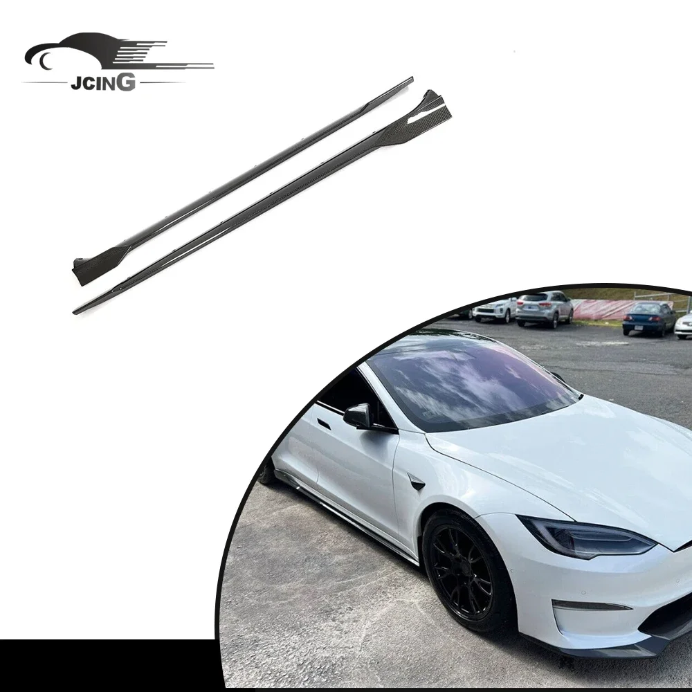 Для Tesla Model S Plaid 2021-2023 REAL CARBON расширение боковой юбки разделители губ
Для Tesla Model S Plaid 2021-2023 REAL CARBON расширение боковой юбки разделители губ