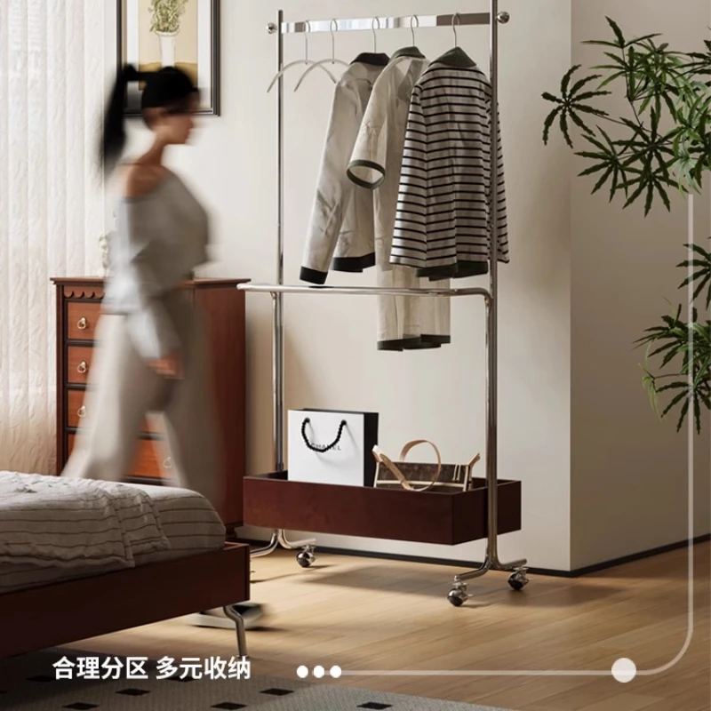 Medieval coat rack floor-to-ceiling bedroom 2024 new simple solid wood living room movable
Medieval coat rack floor-to-ceiling bedroom 2024 new simple solid wood living room movable