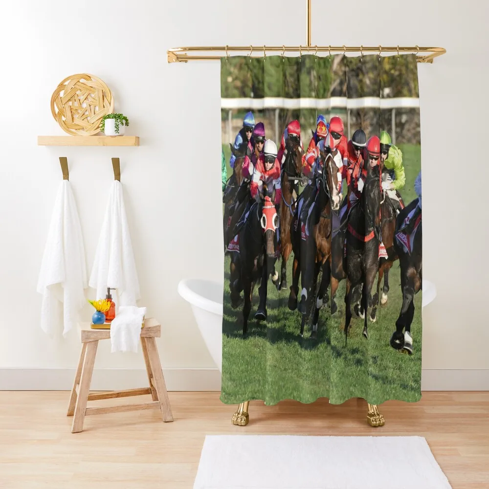 Horse racing action 11 Shower Curtain Funny Shower Bathtub Bathroom Accessories For Bathrooms With Beautiful Designs Curtain
Horse racing action 11 Shower Curtain Funny Shower Bathtub Bathroom Accessories For Bathrooms With Beautiful Designs Curtain