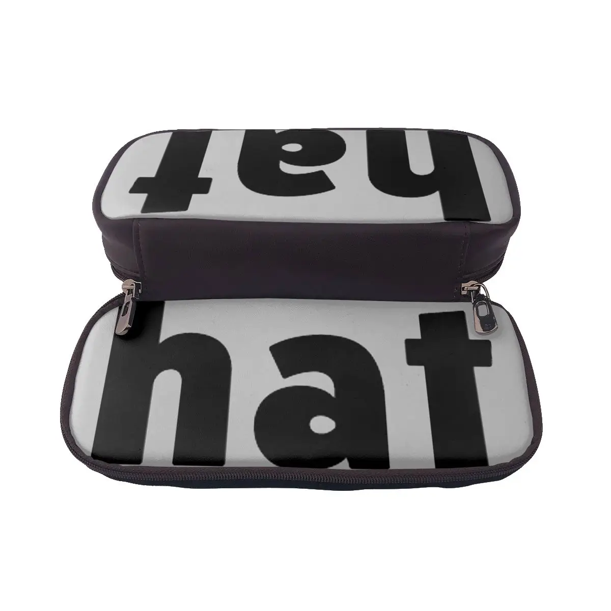 A Hat That Says 'hat' Leather Pencil Case for Students Gifts Pen Box Pencil Bag Stationery Supplies Pen Holder Bag
A Hat That Says 'hat' Leather Pencil Case for Students Gifts Pen Box Pencil Bag Stationery Supplies Pen Holder Bag