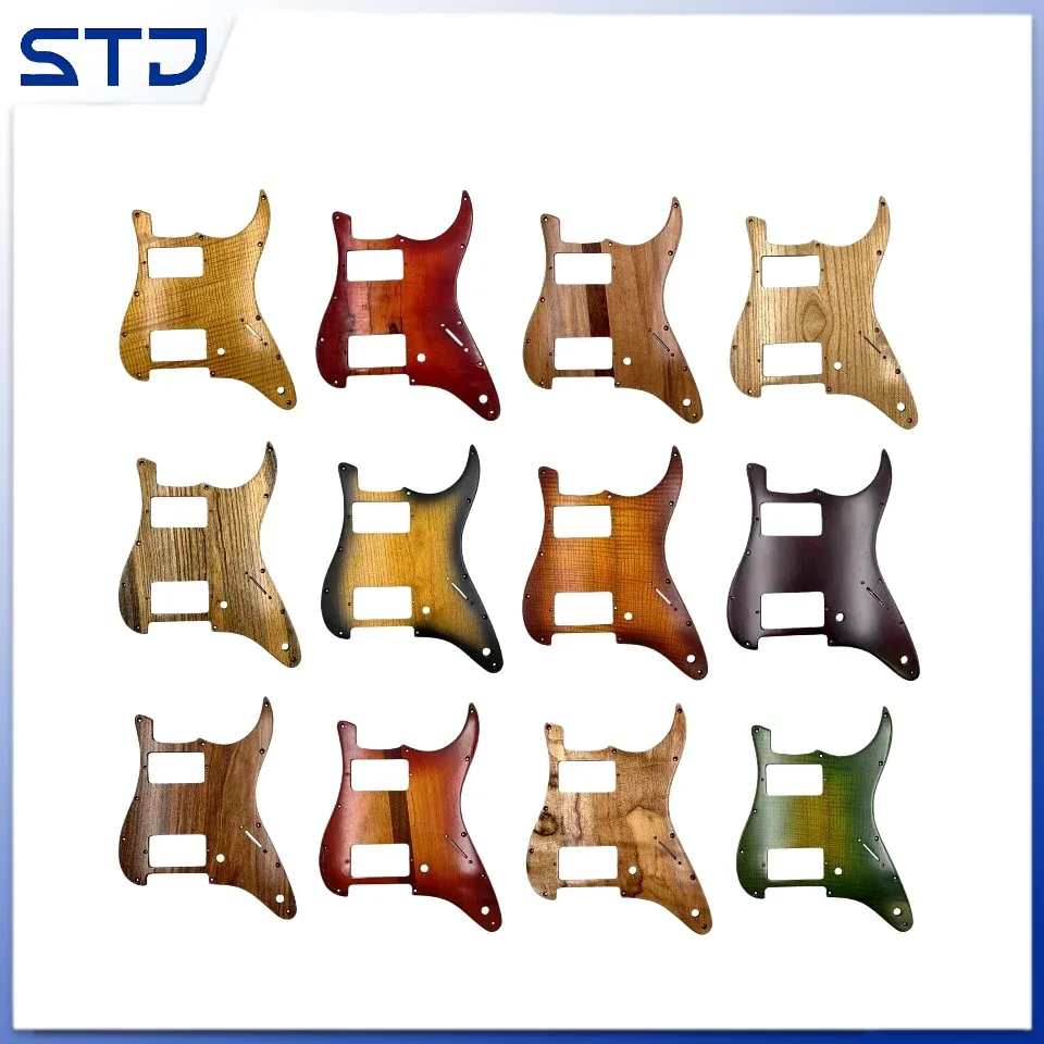 Electric Guitar HH SH Solid wood 1PCS Pickguard Scratch Plate made for 11 Holes American FD ST Guitar Accessories
Electric Guitar HH SH Solid wood 1PCS Pickguard Scratch Plate made for 11 Holes American FD ST Guitar Accessories