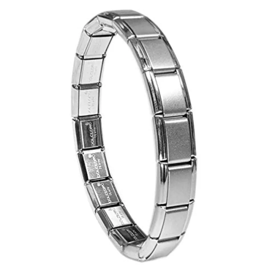 Alphabet Letter Initial, 9mm Traditional Classic Type Italian Modular Charm Link - Satin Stainless Steel
Alphabet Letter Initial, 9mm Traditional Classic Type Italian Modular Charm Link - Satin Stainless Steel