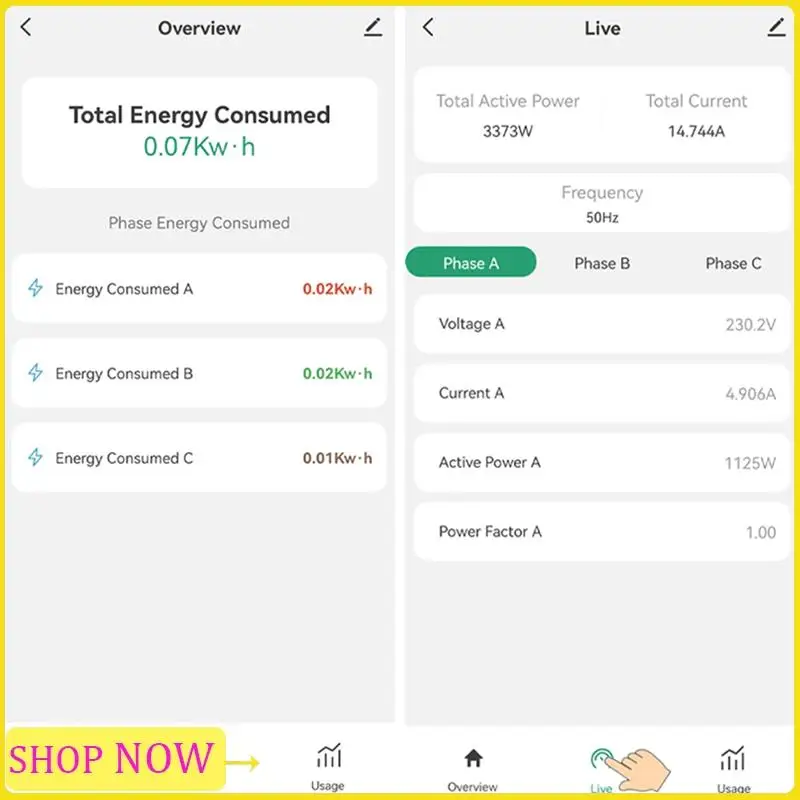 Especial Tuya Smart Life Single 3 Phase Wifi Energy KWH Meter Power Clamp Current Transformer Power Usage Monitor
Especial Tuya Smart Life Single 3 Phase Wifi Energy KWH Meter Power Clamp Current Transformer Power Usage Monitor