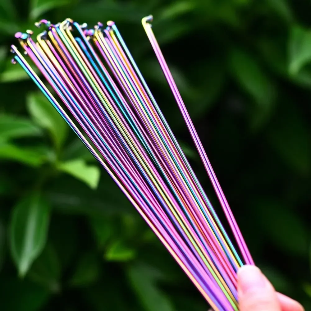 Bicycle Parts Cycling Spokes Oil Slick 259/261/271/273/291/293MM 304 Stainless Steel Bicycle Mountain / Road Bike
Bicycle Parts Cycling Spokes Oil Slick 259/261/271/273/291/293MM 304 Stainless Steel Bicycle Mountain / Road Bike
