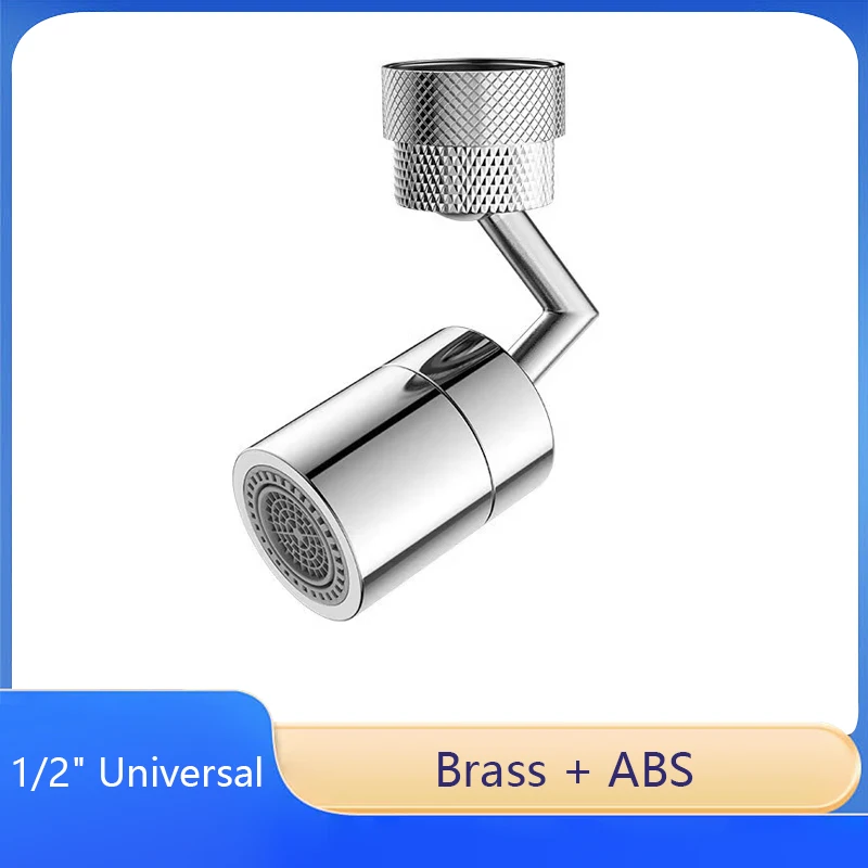 1 And 2-Piece Universal Kitchen Faucet Splash Guard Aerator 720° Rotatable Faucet Brass + ABS Faucet Spout Extender
1 And 2-Piece Universal Kitchen Faucet Splash Guard Aerator 720° Rotatable Faucet Brass + ABS Faucet Spout Extender
