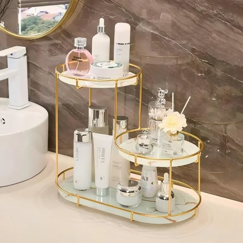Gold Storage Rack, Bathroom Table Shelf, Perfume Tray, Beautiful Appearance, Super Capacity, Complete Your Daily Storage
Gold Storage Rack, Bathroom Table Shelf, Perfume Tray, Beautiful Appearance, Super Capacity, Complete Your Daily Storage