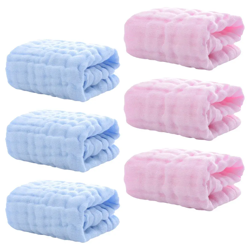 6Pcs Cotton Baby Muslin Washcloths Soft Breathable Multi Use Drool Burp Saliva Towel Newborn Hand Face Cloths Essential Baby
6Pcs Cotton Baby Muslin Washcloths Soft Breathable Multi Use Drool Burp Saliva Towel Newborn Hand Face Cloths Essential Baby