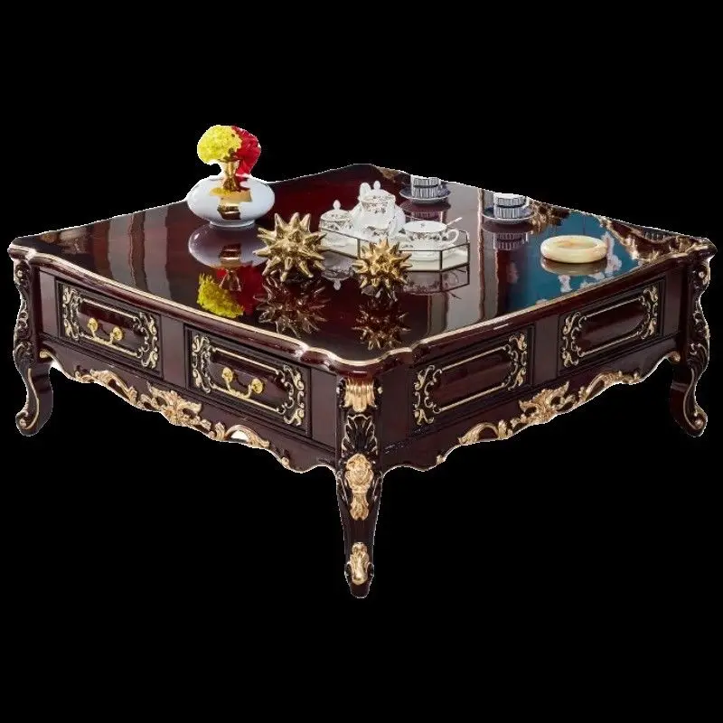 LH solid wood carving flower coffee table furniture set living room luxury marble coffee table
LH solid wood carving flower coffee table furniture set living room luxury marble coffee table