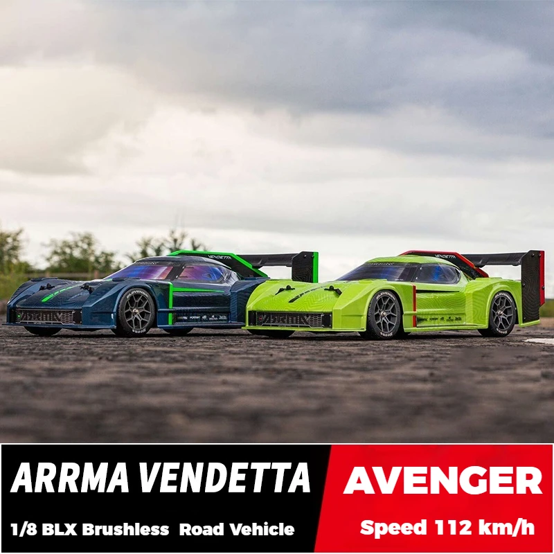 Arrma Avenger Vendetta 1/8 All-Terrain Remote Control Electric Four-Wheel Drive High-Speed Rally Flat Sports Car Model Adult Toy
Arrma Avenger Vendetta 1/8 All-Terrain Remote Control Electric Four-Wheel Drive High-Speed Rally Flat Sports Car Model Adult Toy