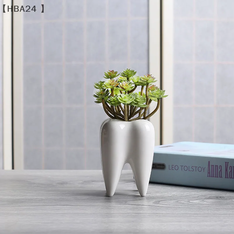 Creativity Tooth Decorative Vase Ceramic Flower Arrangement Living Room Decoration Teeth Vases Modern Decor Artwork Ornaments
Creativity Tooth Decorative Vase Ceramic Flower Arrangement Living Room Decoration Teeth Vases Modern Decor Artwork Ornaments