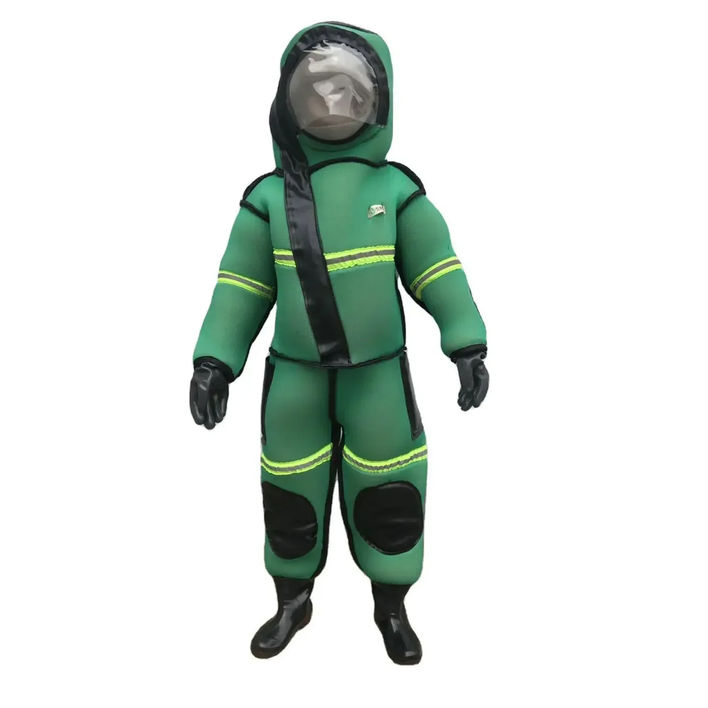 Green breathable anti-bee suit. One-piece space suit 3D mesh breathable bee suit
Green breathable anti-bee suit. One-piece space suit 3D mesh breathable bee suit