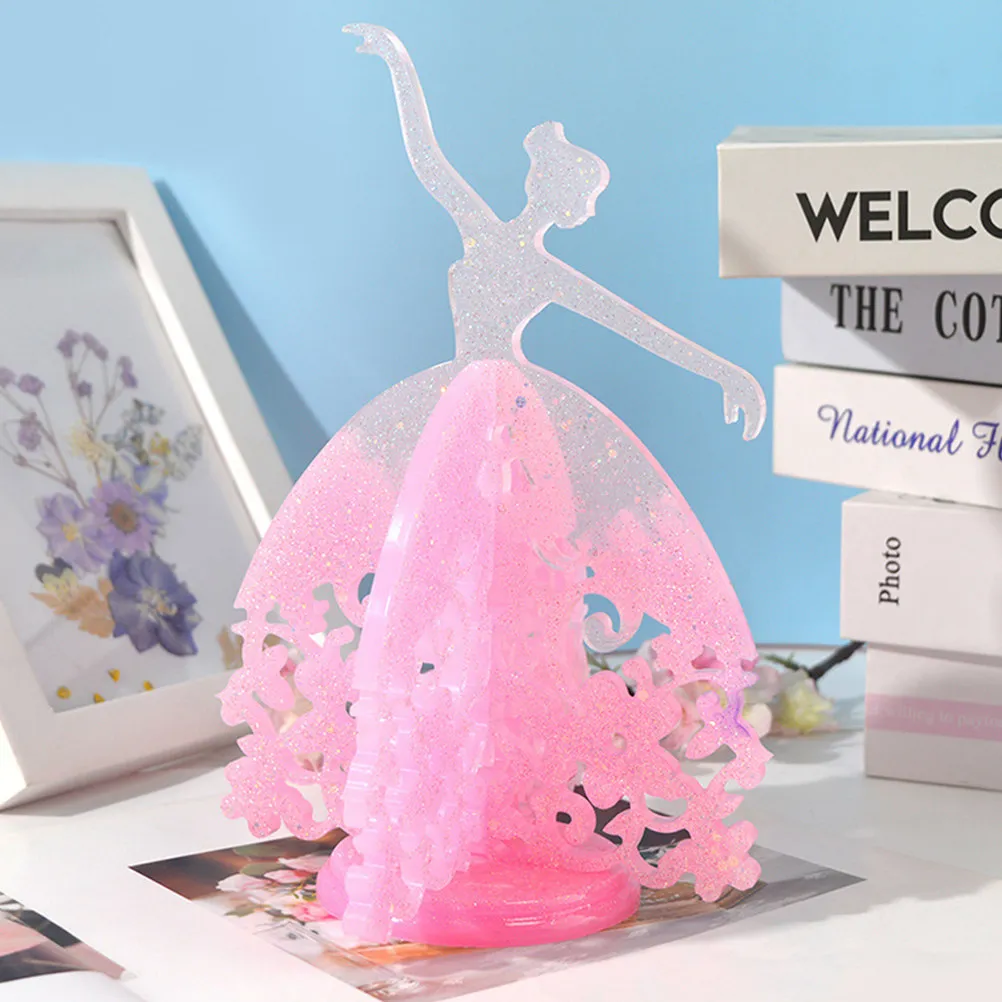 1Set Dancing Girl Shaped Mold Jewelry Tray Casting Tool for Creative DIY Crafts Silicone Mold for Epoxy and Resin Accessories
1Set Dancing Girl Shaped Mold Jewelry Tray Casting Tool for Creative DIY Crafts Silicone Mold for Epoxy and Resin Accessories
