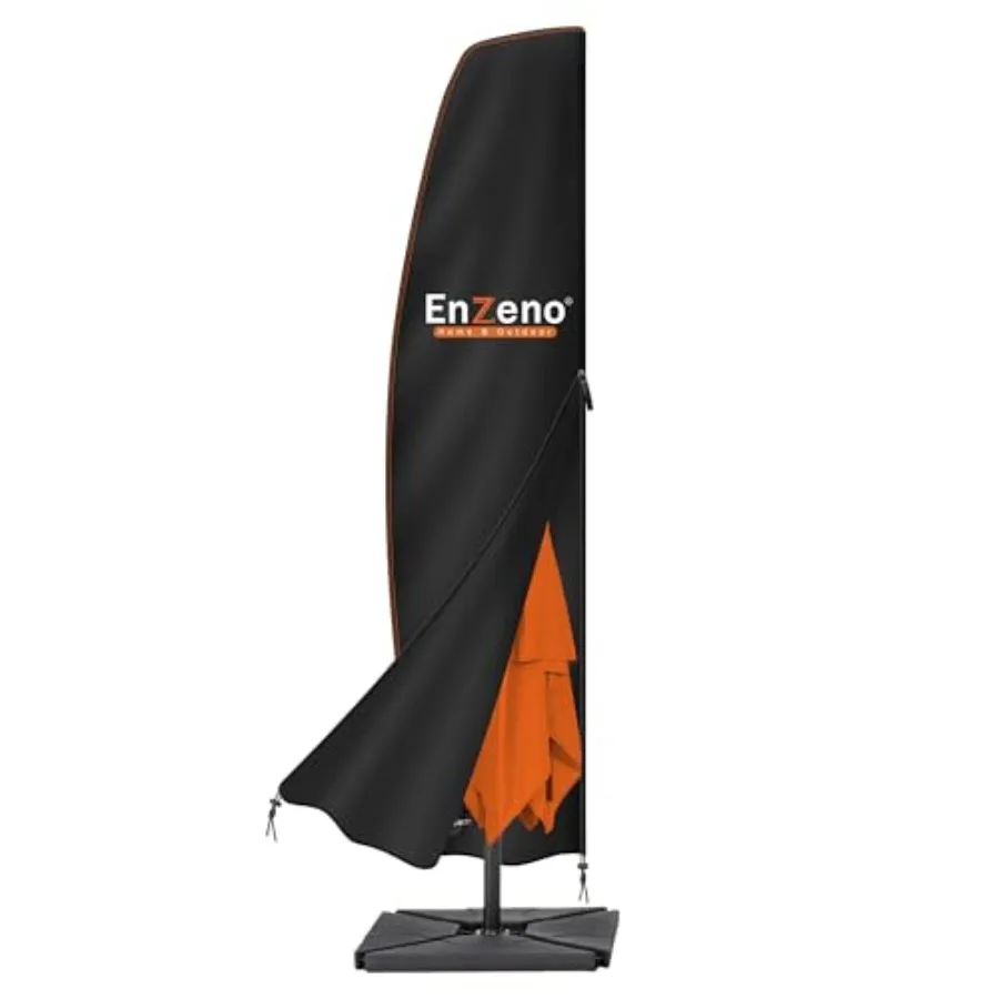 Patio Umbrella Cover for 7'-11' Double-Sided Umbrella, Oxford Fabric Outdoor Umbrella Cover Waterproof UV-Resistant Protection
Patio Umbrella Cover for 7'-11' Double-Sided Umbrella, Oxford Fabric Outdoor Umbrella Cover Waterproof UV-Resistant Protection