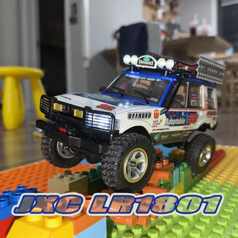 New JXC LR1801 1/18 Scale LR1801 RC Car 4WD Full Proportion Dual Speed Simulation Climbing Off-road Model Toy for Kid And Adults
New JXC LR1801 1/18 Scale LR1801 RC Car 4WD Full Proportion Dual Speed Simulation Climbing Off-road Model Toy for Kid And Adults