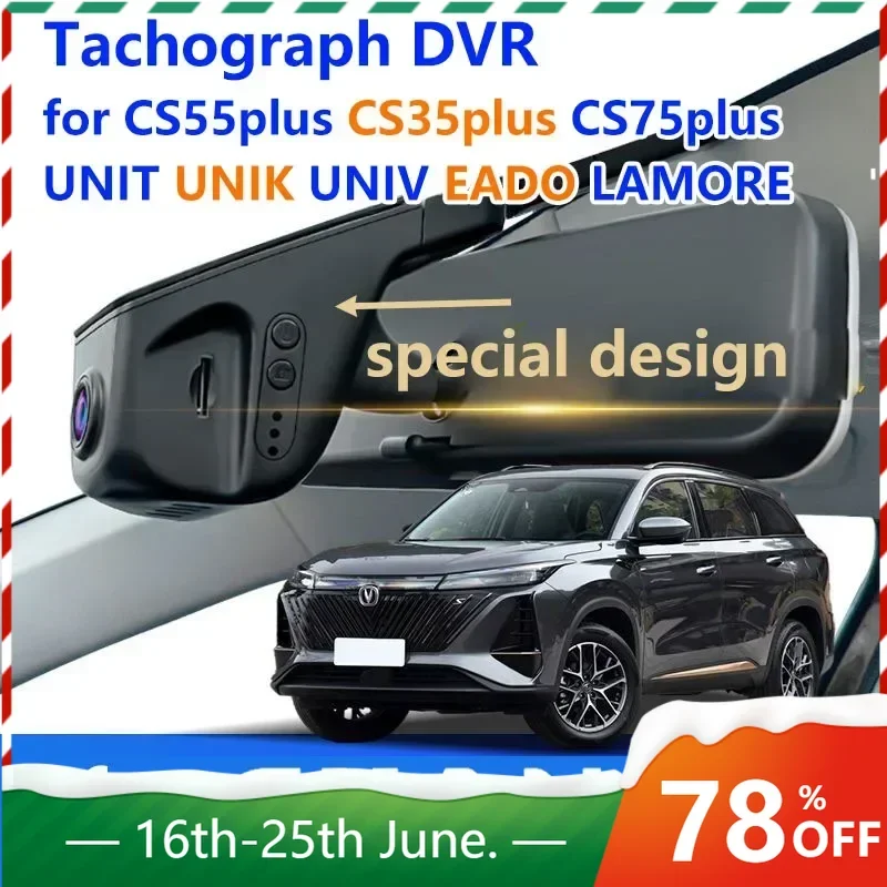 1 шт. видеорегистратор для Changan CS55plus CS35plus CS75plus UNIT UNIK UNIV EADO LAMORE тахограф
1 шт. видеорегистратор для Changan CS55plus CS35plus CS75plus UNIT UNIK UNIV EADO LAMORE тахограф