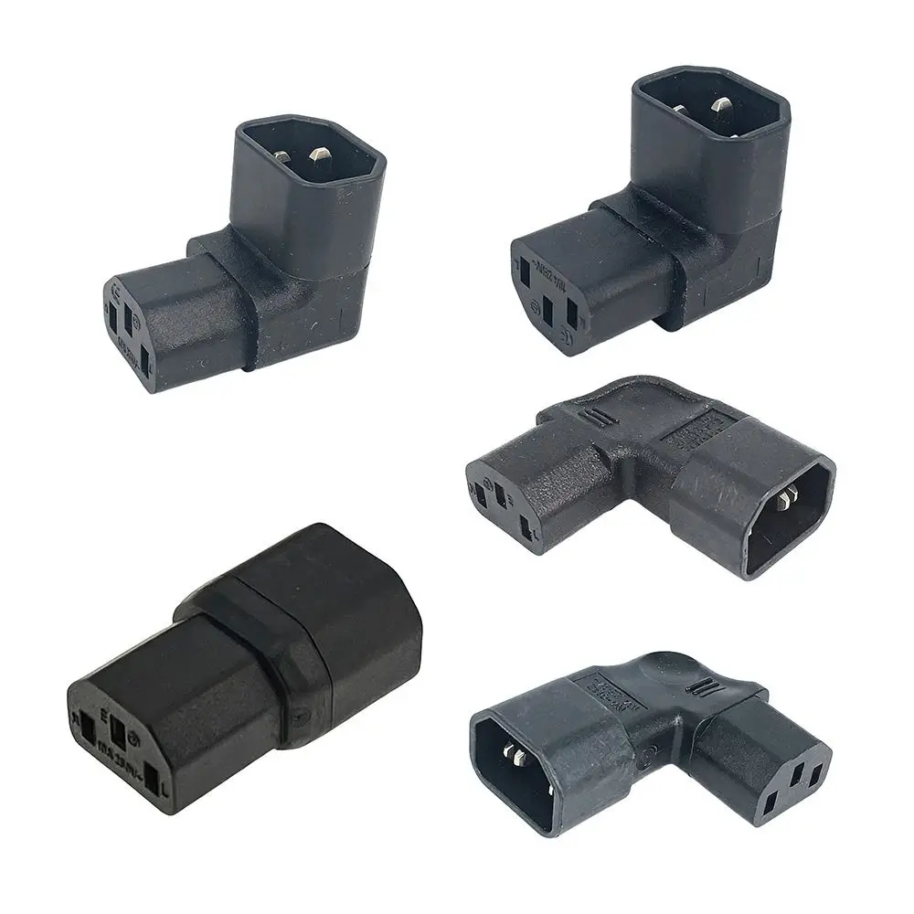 Professional 3Pin AC Adapter Male to Famale C14 to C13 AC Plug Converter 90 Degree Extension Plug Electrical Connection
Professional 3Pin AC Adapter Male to Famale C14 to C13 AC Plug Converter 90 Degree Extension Plug Electrical Connection
