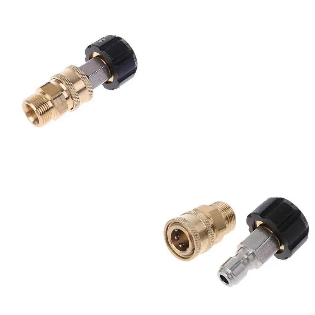 L43A 5000PSI Pressure Washer Adapter Set Quick Couplers M22 14
L43A 5000PSI Pressure Washer Adapter Set Quick Couplers M22 14