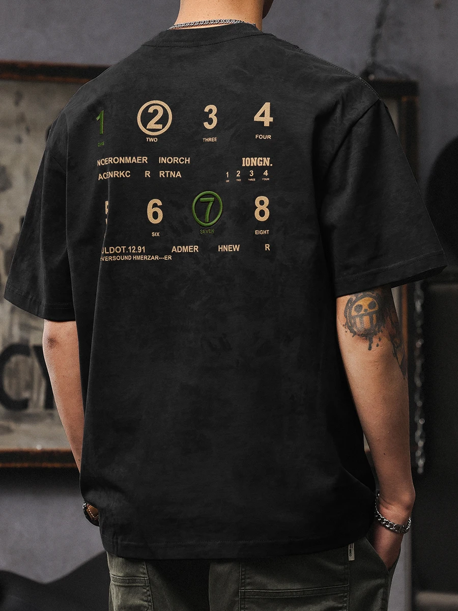 Футболка Américain Polyvalent À Manches Courtes 100% Coton Pour Hommes 2025 Nouvelle Impression Estivale À Demi-Manches
Футболка Américain Polyvalent À Manches Courtes 100% Coton Pour Hommes 2025 Nouvelle Impression Estivale À Demi-Manches