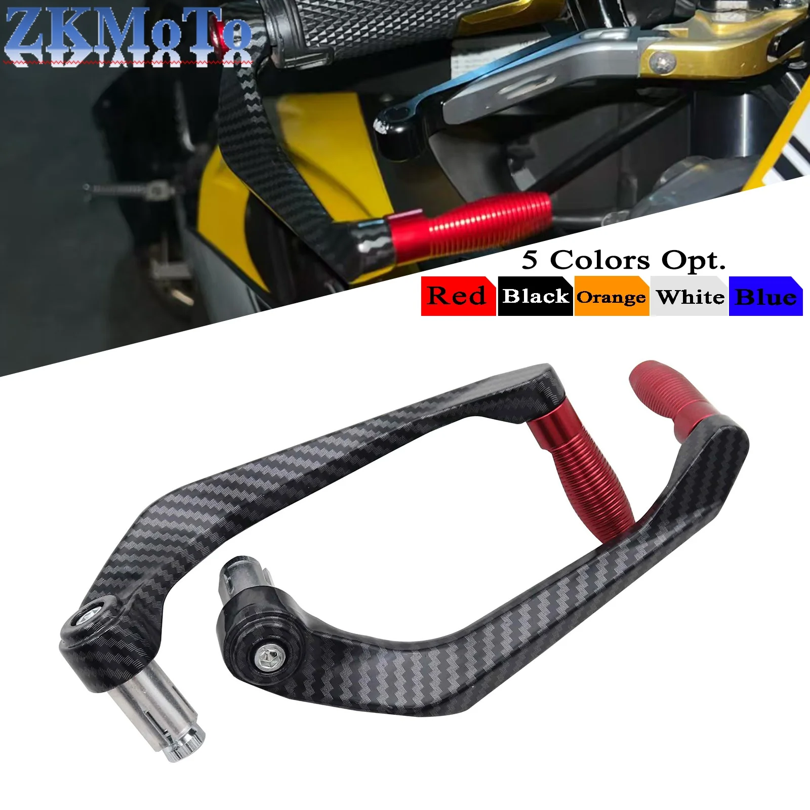 Мотоциклетный руль из углеродного волокна с ЧПУ, тормозной рычаг сцепления, защита рук для KTM Honda Yamaha Kawasaki Suzuki, универсальный 
Мотоциклетный руль из углеродного волокна с ЧПУ, тормозной рычаг сцепления, защита рук для KTM Honda Yamaha Kawasaki Suzuki, универсальный