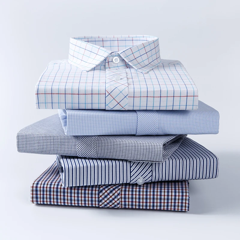 Мужское базовое платье из чистого хлопка, формальные однотонные/полосатые рубашки в клетку с длинными рукавами, офисная рубашка обычного кроя с одним накладным карманом
Мужское базовое платье из чистого хлопка, формальные однотонные/полосатые рубашки в клетку с длинными рукавами, офисная рубашка обычного кроя с одним накладным карманом