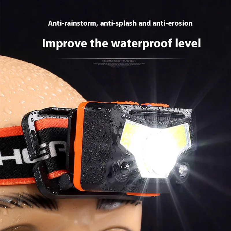 F2 Running Warning Headlight LED Induction Headlamp USB Rechargeable Portable Head Flashlight Lanterns Camping Fishing Hiking
F2 Running Warning Headlight LED Induction Headlamp USB Rechargeable Portable Head Flashlight Lanterns Camping Fishing Hiking