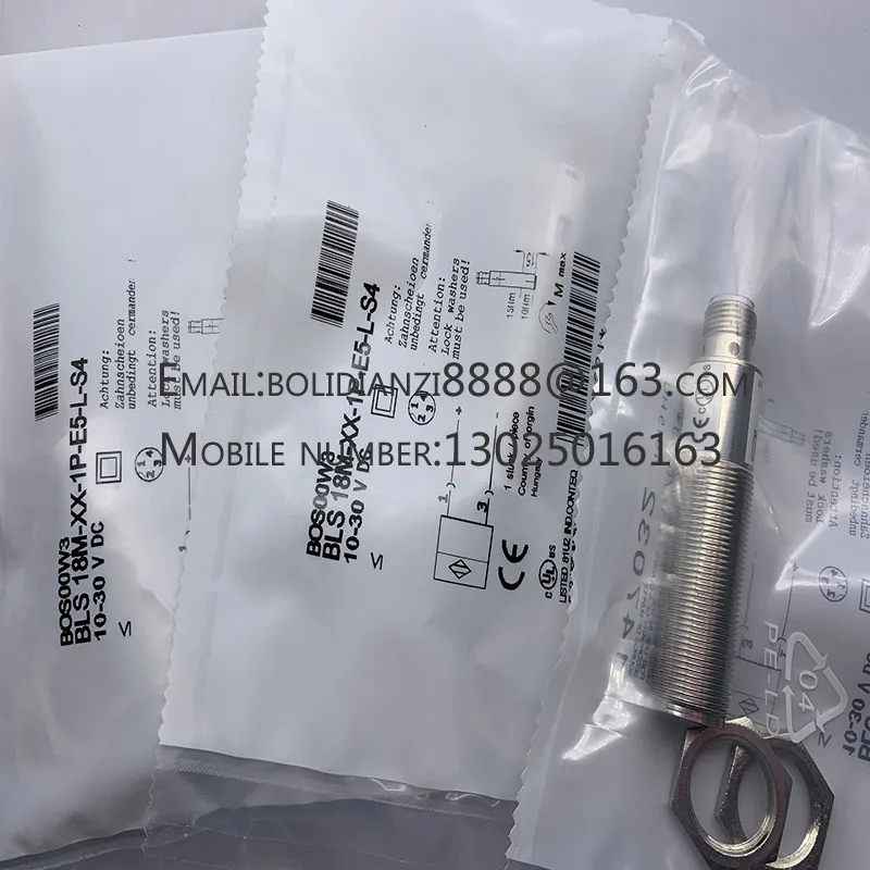 Новый датчик приближения BOS00UY BLS 18E-XX-1P-E5-X-S4
Новый датчик приближения BOS00UY BLS 18E-XX-1P-E5-X-S4