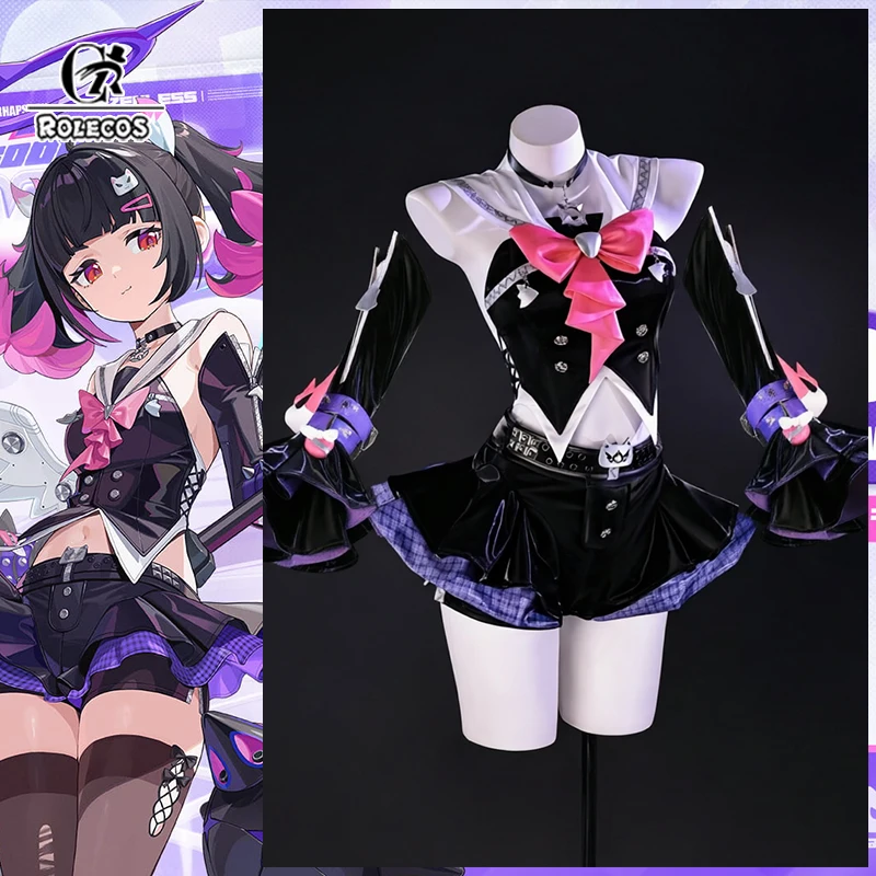 ROLECOS Game Zenless Zone Zero Nangong Yu Cosplay Costume Rhapsody's Muse Agent Nangong Yu Women Suit Halloween Party Outfit
ROLECOS Game Zenless Zone Zero Nangong Yu Cosplay Costume Rhapsody's Muse Agent Nangong Yu Women Suit Halloween Party Outfit