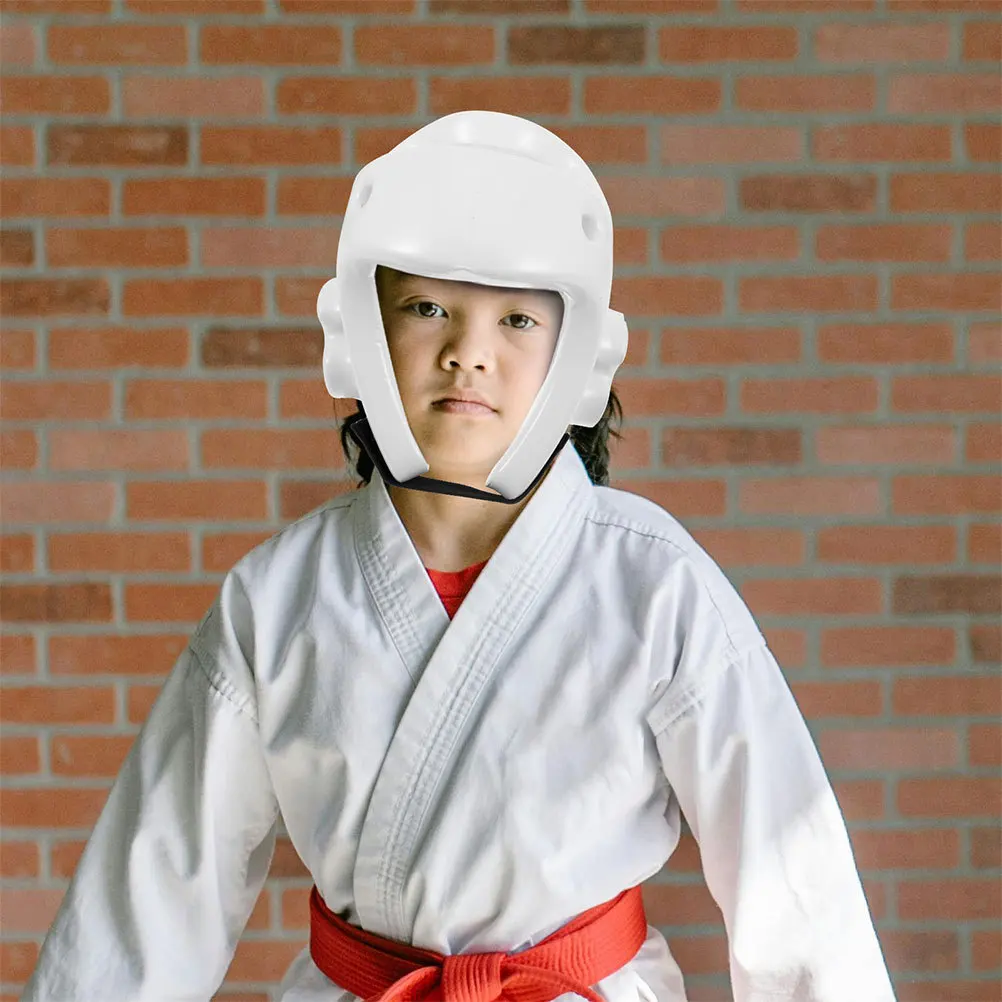 Kids Boxing Headgear Taekwondo Sparring Thick Sponge Padding Adjustable Protective Gear for Wrestling Karate
Kids Boxing Headgear Taekwondo Sparring Thick Sponge Padding Adjustable Protective Gear for Wrestling Karate