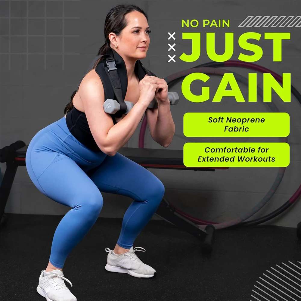 1 шт., упорный пояс для талии для приседаний, регулируемая противоскользящая подкладка, тренировка ягодиц с гантелями, гири и пластинами
1 шт., упорный пояс для талии для приседаний, регулируемая противоскользящая подкладка, тренировка ягодиц с гантелями, гири и пластинами