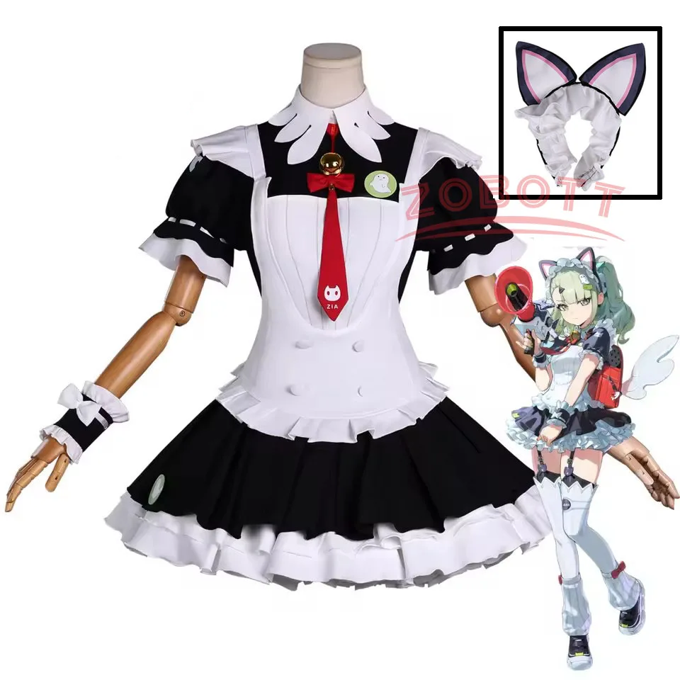 Zenless Zone Zero Sunna Cosplay Costume Headwear Sock Angels of Delusion Afternoon Tea Break Maid Dress Lolita Woman Party Suit
Zenless Zone Zero Sunna Cosplay Costume Headwear Sock Angels of Delusion Afternoon Tea Break Maid Dress Lolita Woman Party Suit