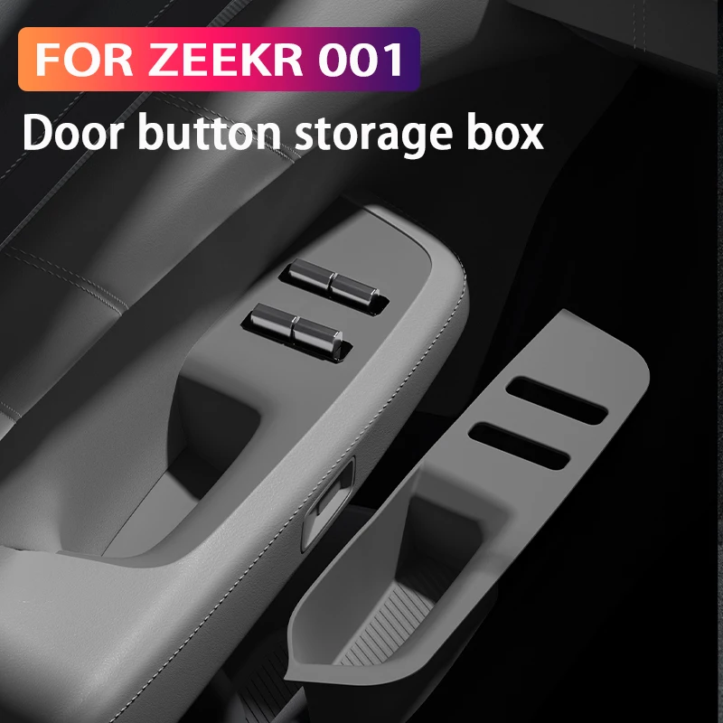 For ZEEKR 001 2021-2025 Car door button storage pad Silicone storage box Car door storage interior accessories
For ZEEKR 001 2021-2025 Car door button storage pad Silicone storage box Car door storage interior accessories