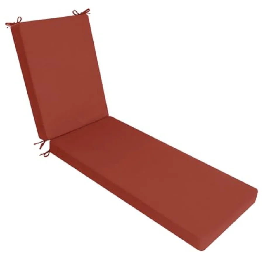 Outdoor Lounge Chair Cushion 72x21x3 in Rainproof Color Fade-Resistant and Removable Cover Patio Chaise Lounge Cushion with Hig
Outdoor Lounge Chair Cushion 72x21x3 in Rainproof Color Fade-Resistant and Removable Cover Patio Chaise Lounge Cushion with Hig
