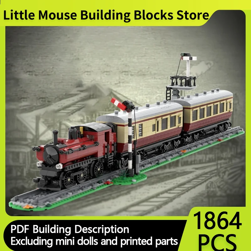 City Car Model MOC Building Bricks 5700 Class Passenger Train Modular Technology Gifts Holiday Assemble Children Toys Suit 
City Car Model MOC Building Bricks 5700 Class Passenger Train Modular Technology Gifts Holiday Assemble Children Toys Suit
