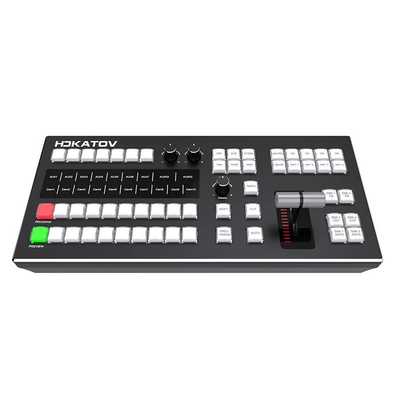 2026 KT-KD50B Multi-function Switchboard Control Panel with LCD Display LAN Interface Connection for BMD ATEM/Bitfocus Companion
2026 KT-KD50B Multi-function Switchboard Control Panel with LCD Display LAN Interface Connection for BMD ATEM/Bitfocus Companion